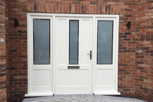 Bespoke residential entrance door