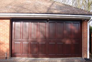 belper door finished in mahogany